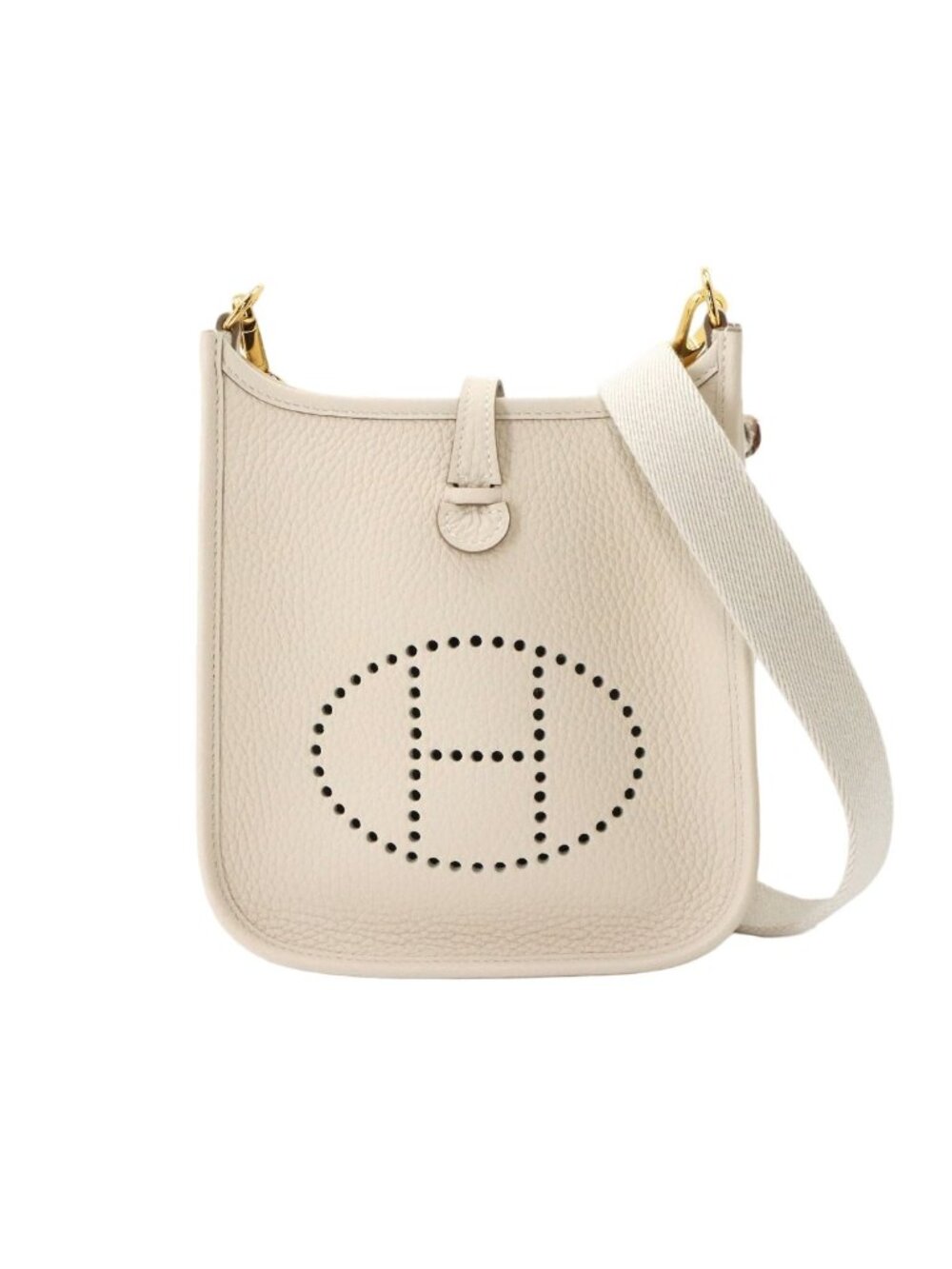 Hermes Evelyne Amazon TPM Shoulder Bag Taurillon Clemence Cles